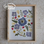 Pressed Flower Art Frame christmas workshop