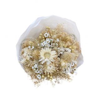 Dried Bouquet Full White - Italy